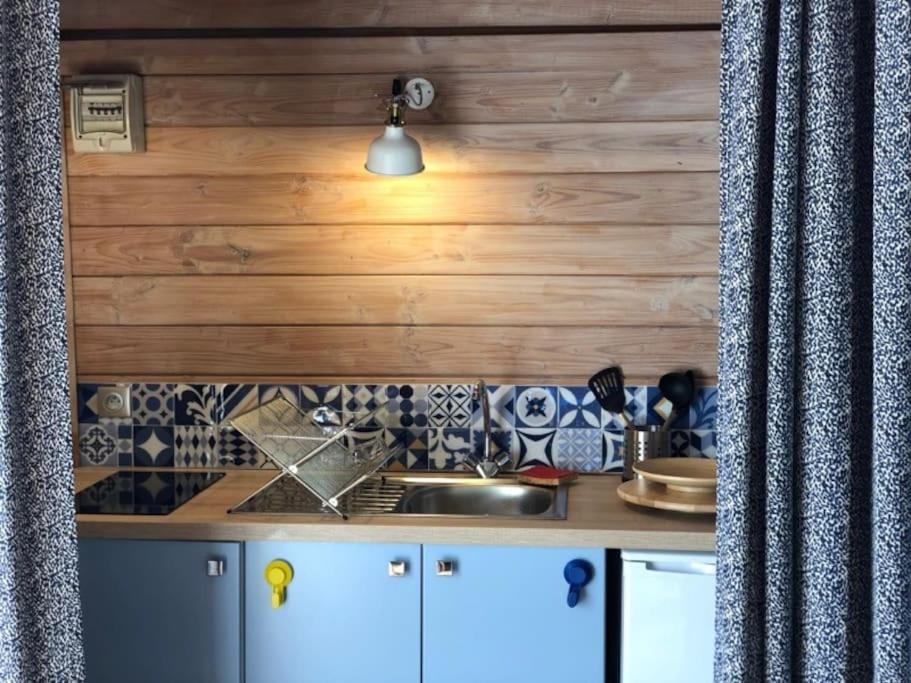 אקס-אן-פרובאנס Chalet Bois Cosy Avec Piscine Aix Nature מראה חיצוני תמונה